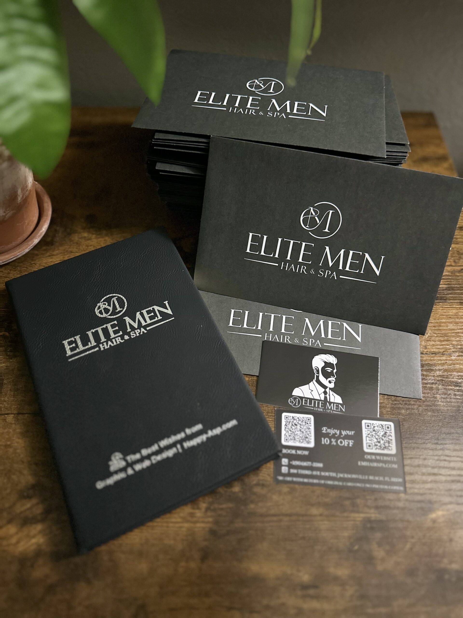 Stack of high-quality print and packaging samples